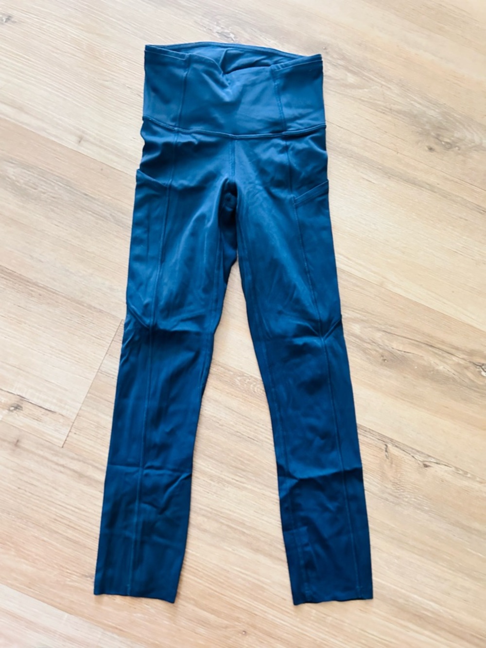 lululemon athletica Deep Teal High-Rise Leggings. size 0 ✨